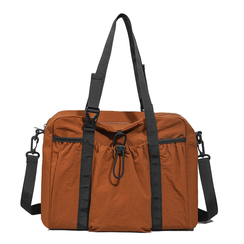 New large-capacity travel bag women's shoulder commuting portable tote bag luggage storage bag yoga fitness bag