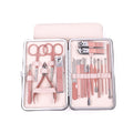 High-quality stainless steel nail clipper set for manicures and pedicures. professional-grade nail scissors and nail art tools. wholesale set includes complete nail clippers and nail tips