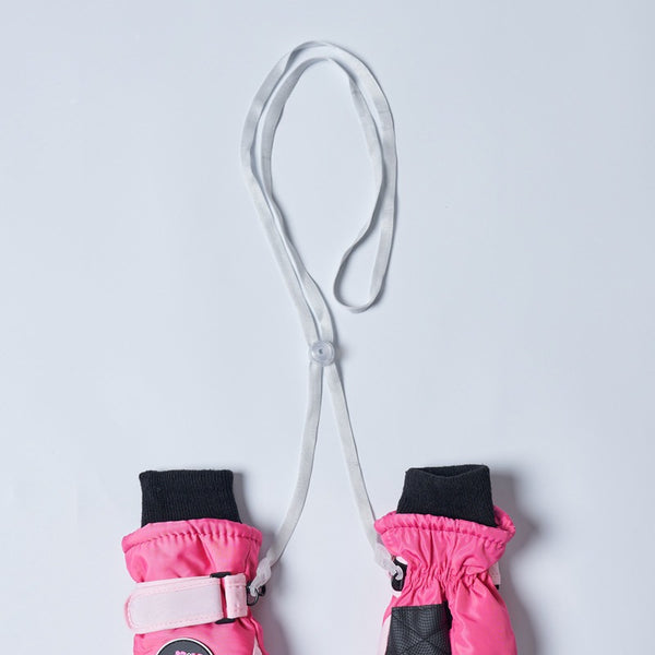 Wholesale of children's gloves anti-loss lanyards, which is convenient for hanging neck baby gloves lanyards, which can be shot with other gloves