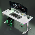 Electric adjustable height carbon fiber computer desk - desktop gaming desk - height adjustable office table