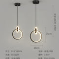 New trendy bedside pendant light, creative and unique wall lamp for bedroom, living room tv background wall, hanging wire lighting fixture