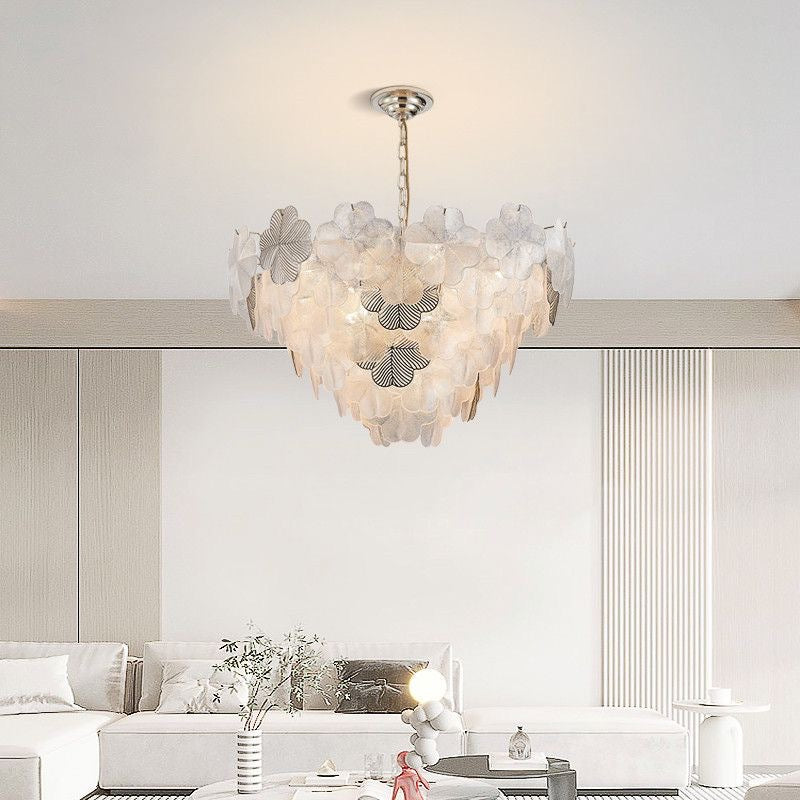 2025 New Modern Light Luxury Lighting Luxury Atmosphere Living Room Main Light Bedroom French Villa Dining Room Crystal Chandelier