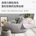 Beanbag chair - lazy sofa, tatami style, trendy & creative, perfect for small spaces, bedroom, balcony, or floor - single seater