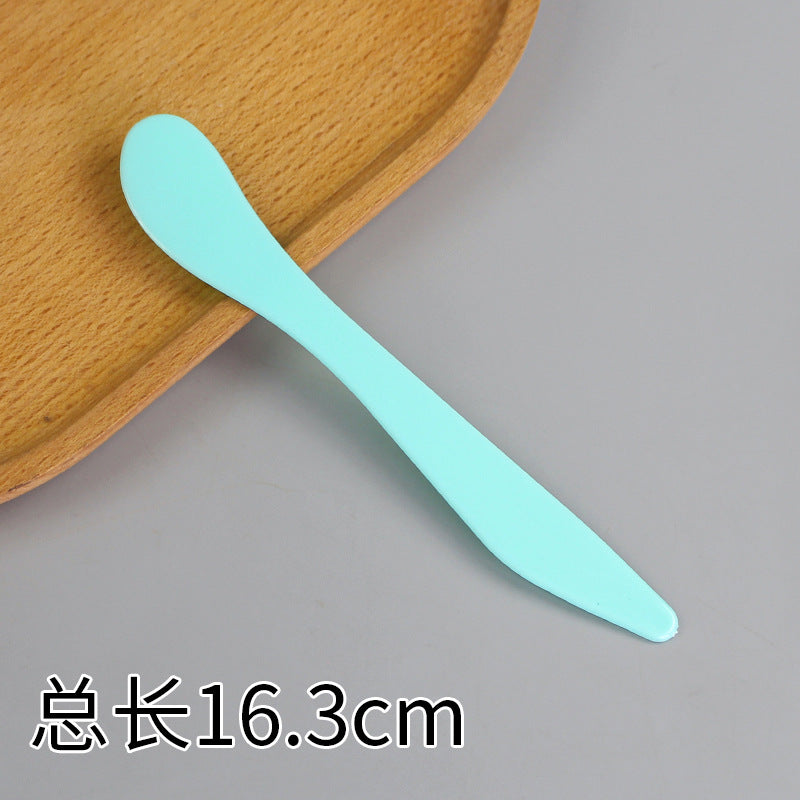 Wholesale facial mask applicator spatula set: plastic beauty mixing, stirring, scraping, and smoothing tools for face, body, and eye creams - crescent shaped spoons included
