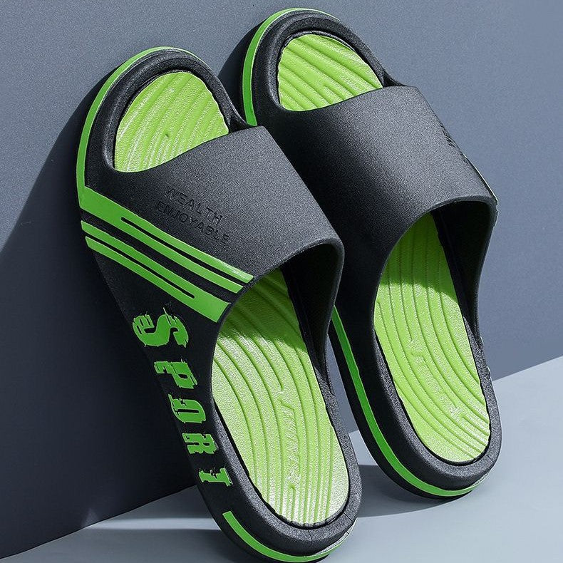 Men's "cloud slides" sandals - trendy summer outdoor & indoor thick-soled flip-flops for men