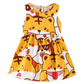 New summer girls' dresses: girls' sundresses, pink castle cotton dresses, princess kids' beach dresses