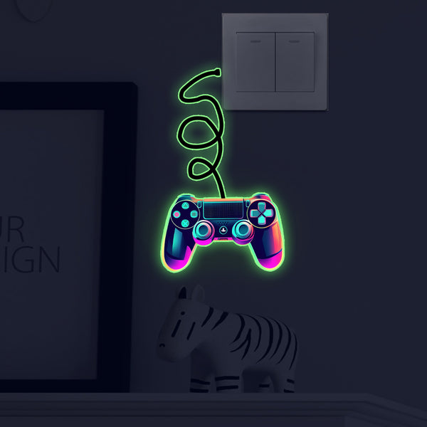 Cross-border new video game style game console home new switch socket beautiful decoration self-adhesive sticker