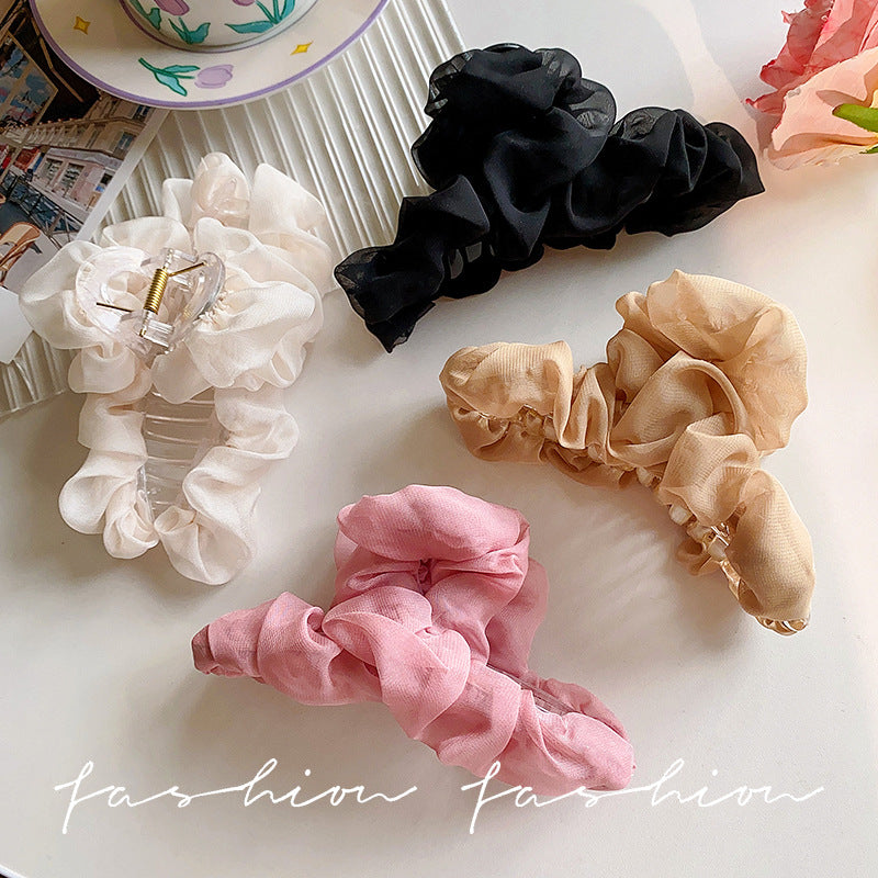 Show hair volume, super fairy mesh hair clip for women, back of head hair clip, large shark clip 2026 new arrivalclassy sense
