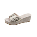 plus size  summer new fish mouth platform chunky sole sandals women's waterproof wedge heel sandals