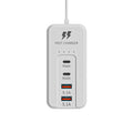 Multi-port usb charger pd fast charging typec5.1 mobile phone suitable for thailand and southeast asia new arrival typec2 foot plug