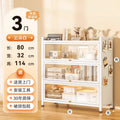 Figure display cabinet glass display cabinet model display rack steel storage cabinet for home dustproof collection storage cabinet