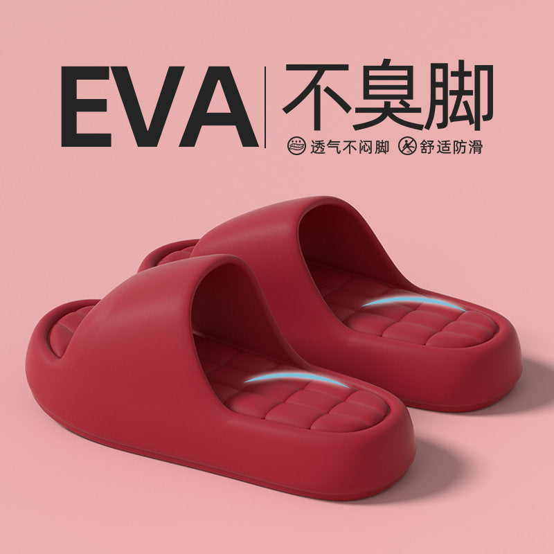 Slippers feel like shit for women, indoor home, summer, simple bathroom, non-slip bath, soft bottom, for homecouple slippers for men