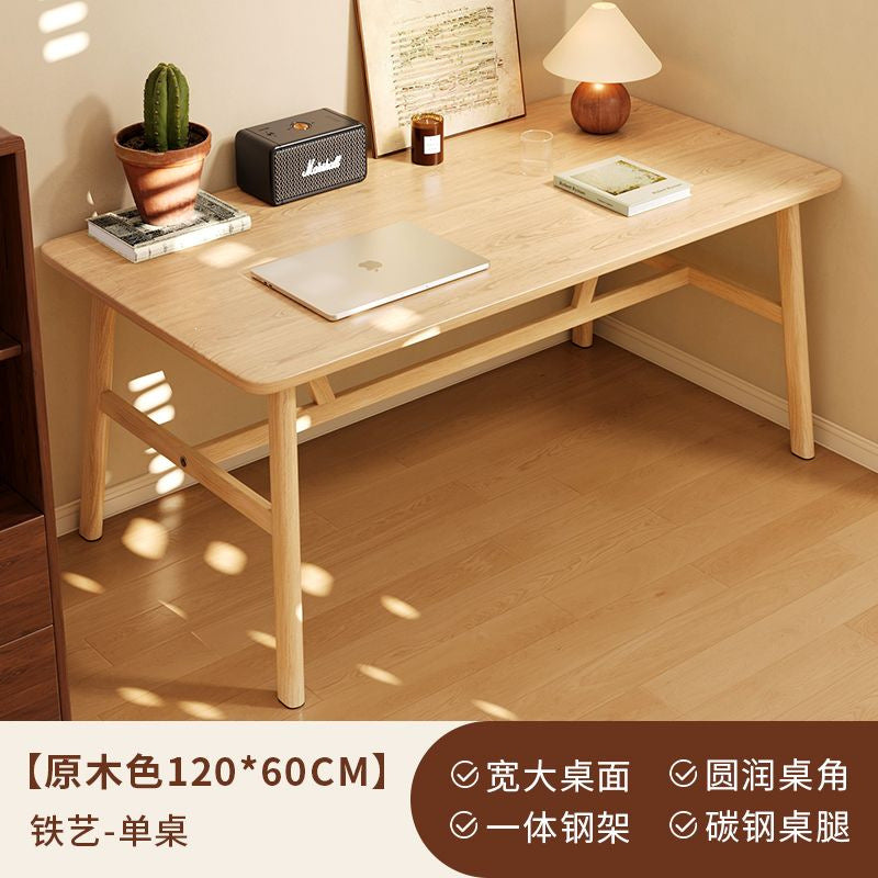 Computer desk bedroom for home desk office table girl casual workbench rectangular simple rental house table and chair