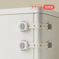 Child safety lock to prevent baby from opening door, drawer, anti-locking buckle, kidssecurity lock, refrigerator lock, baby anti-pinch lock