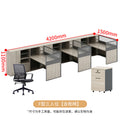 Three-seater sofa with storage ottoman
