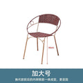 Reddish-brown, extra-large size, [double steel bar reinforced] leg height 43cm
