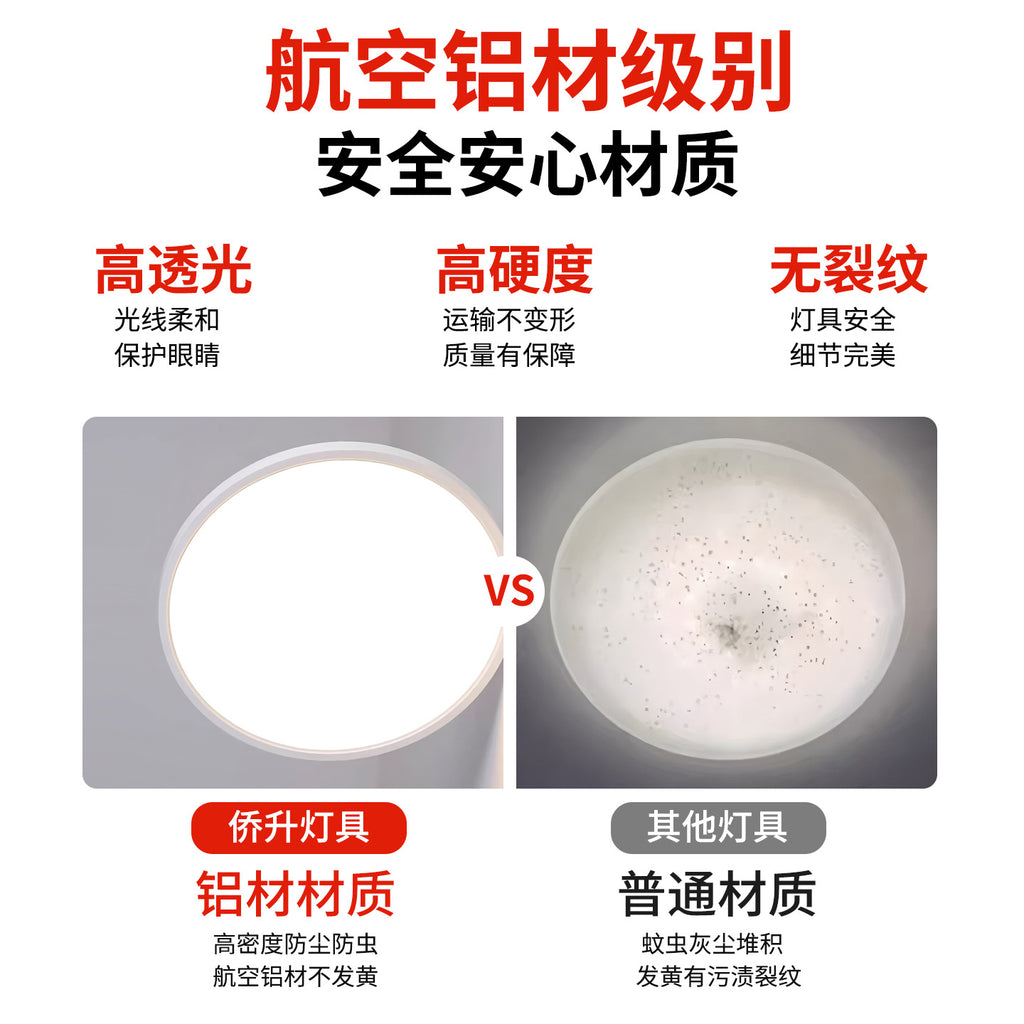 Living room light modern simple atmosphere led ultra-thin 2025 new ceiling light whole house package Zhongshan lighting Daquan