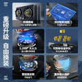 Gas stove double stove for home embedded fierce fire stove liquefied gas natural gas stove timing fierce fire stove