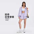 Spring new arrival: women's stand collar activewear top - relaxed fit, versatile long sleeve, perfect for sports and fitness (style d26005)