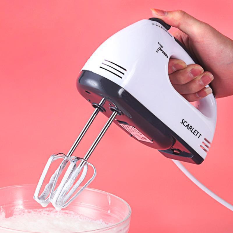 Handheld electric mini whisk - small baking whisk for cream, home mixer and dough whisk - export quality