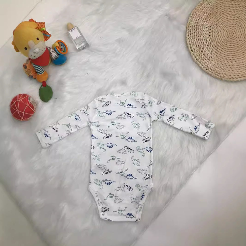 Baby export romper spring & fall style pure cotton class a bodysuit newborn boy crawling suit infant clothes long sleeve onesie