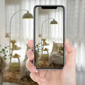 Retro american floor lamp living room sofa side storage ornaments side table medieval style bedroom bedside counter lamp all-in-one