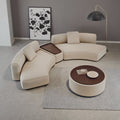 Italian normcore designer creative large flat floor rest area living room hotel beauty salon fabric sofa negotiation combination