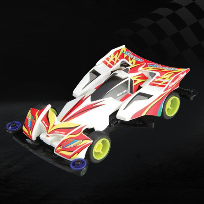 New arrival childhood four-wheel drive model whirlwind charge spider king racing kids boys assemble toys birthday gift