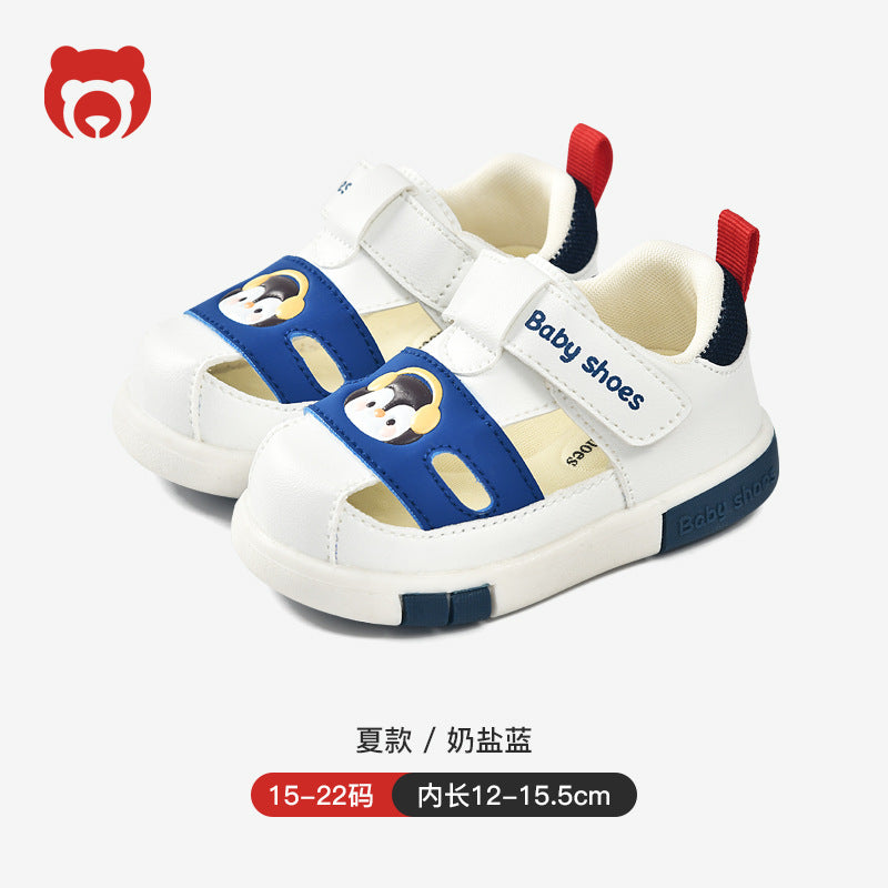 New arrival baby boy toddler shoes summer sandals baby soft bottom shoes cartoon 1 to 3 years old baby shoes children's shoes
