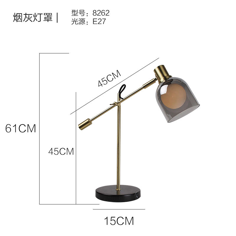 Nordic minimalist table lamp - designer creative living room ambiance bedroom bedside lamp - showroom high-end hotel lighting fixture