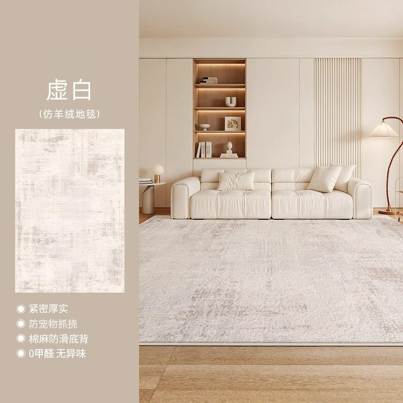 Distributed carpet living room new arrival no-wash and wipeable accessible luxuryclassy waterproof and stain-resistant floor mat modern casual bedside blanket