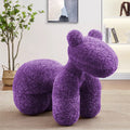 Purple wool roll fabric