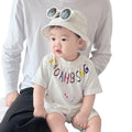 Boys' summer outfit set: trendy baby short-sleeve clothing,  new style, stylish kids' casual summer lightweight romper