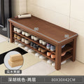Solid wood leg shoe changing stool for home door can sit storage scandinaviancasual shoe stool small apartment entrance stool