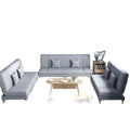 Multifunctional sofa bed - convertible fabric sofa, easy-to-assemble single sofa bed for living rooms, rental properties, and small apartments
