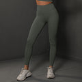 seamless smiley high-waisted tight yoga pants peach lift butt training yoga leggings sports running fitness pants for women