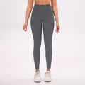 Women's seamless high-waisted workout leggings - running, gym, yoga - naked feel, stretchy, tummy control, butt lifting