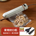 Fully automatic vacuum sealer - plastic sealing machine for dry & wet food - compact, portable kitchen food preservation - ideal for home use & cross-border e-commerce