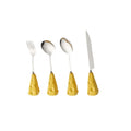 Platform carefully selected creative ceramic cheese handle knife, fork and spoon, high-looking kids stainless steel fork and spoon, western food knife wholesale