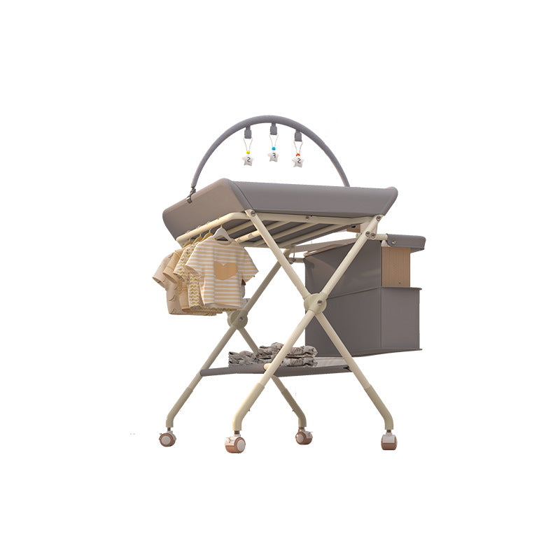 Changing table, baby care table, diaper changing table, newborn bathing & massage table, foldable multifunctional