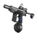 Explosive fire uzi manual and automatic electric water gun automatic water grabbing uzi linked burst light water gun