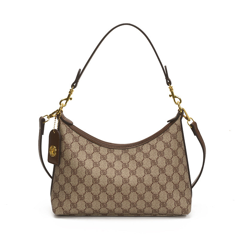 Cross-border high-end presbyopia armpit bag women's 2025 new fashion versatile casual foreign style commuter shoulder messenger bag