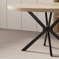 Source factory retro round designer creative medieval style family table casualfor home pull-out oval dining table
