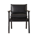 Italian chair normcore solid wood armrest dining chair hotel accessible luxuryfor home dining table tea table backrest black book chair classy