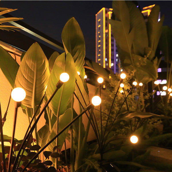 Lantern led solar firefly light outdoor park street light, courtyard lawn decoration solar floor light