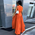 European and american cross-border women's clothing:  summer new arrival - elegant round neck, hollow-out, slim-fit, mid-length sleeveless dress