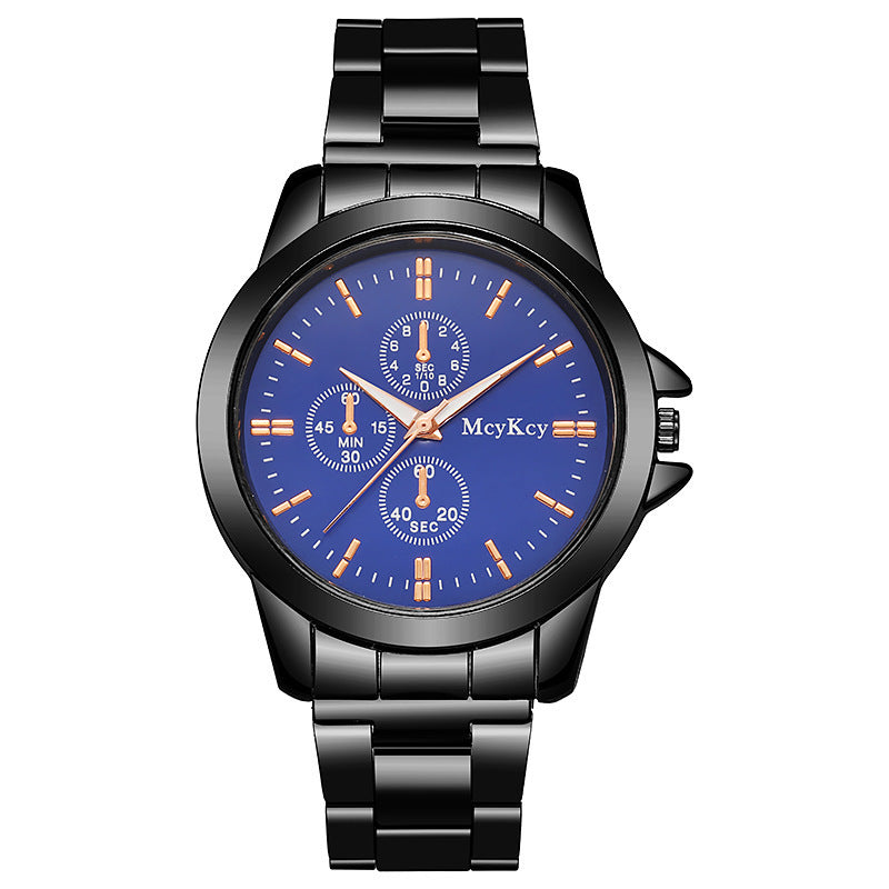 Factory direct steel band couple watches men's women's quartz watches light luxury gifts live stream watches dropshipping available