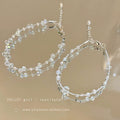 Summer light luxury double-layer crystal bracelet for women, 2026 new arrival, exquisite and sophisticated handmade bracelet with unique design