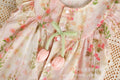 summer tulip 3d floral romper - lightweight, stylish, and perfect for baby girls' outdoor adventures