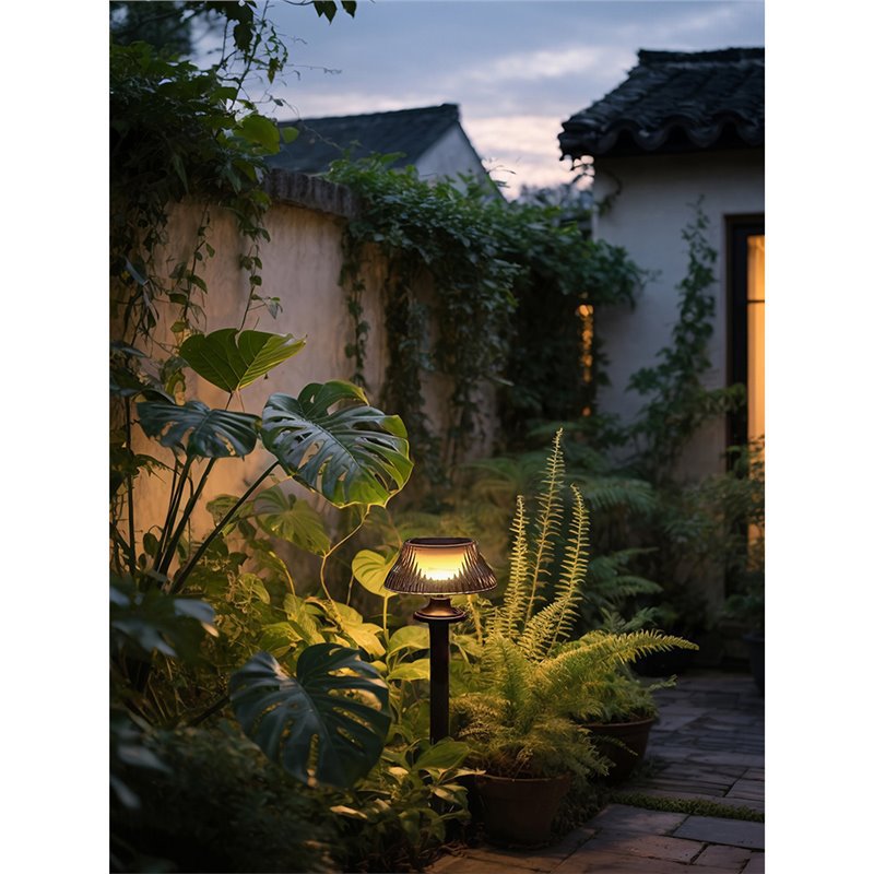 Outdoor waterproof led solar ground lights - perfect for lawns, villas, gardens, and landscape lighting